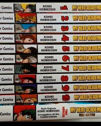  11 pezzi my Hero Academy ,edizione star comics