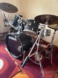 Batteria Yamaha Stage Custom completa – betulla