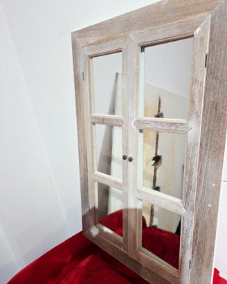 Specchio finestra 2 ante apribili 