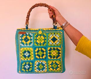 Borsa granny uncinetto