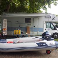 gommone  + Motore 20cv 4 T