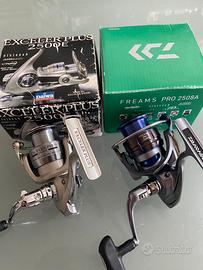 Daiwa 2 mulinelli taglia 2500 perfetti
