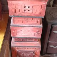 Stufa Becchi in terracotta 