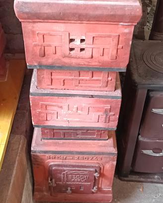 Stufa Becchi in terracotta 