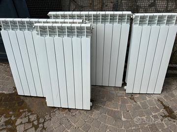 Termosifoni alluminio usati per 3 mesi come nuovi