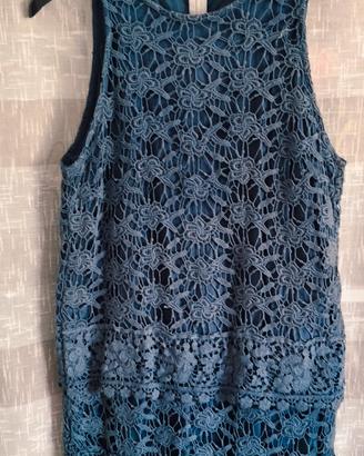 abito pizzo cotone