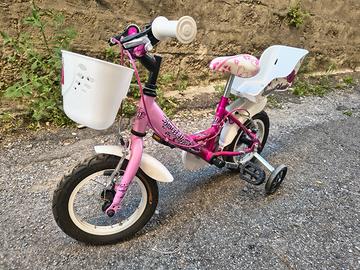 Bicicletta bambina + casco 
