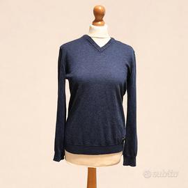 Maglione Baldessarini blu navy taglia 52 M L