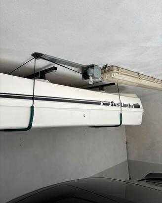 Sistema lift  per sollevare  box portatutto auto