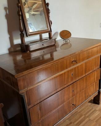 cassettone antico stile impero
