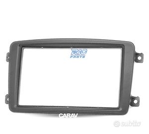 CORNICE NERA RADIO 2-DIN MERCEDES CLASSE-C W203 CL