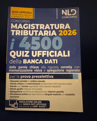 libro 4500 quiz magistratura tributaria 2026