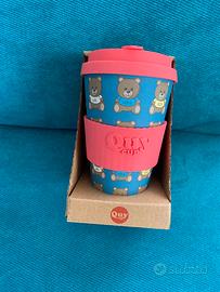 Tazza termica bicchiere asporto bambù Quy Cup Tedd