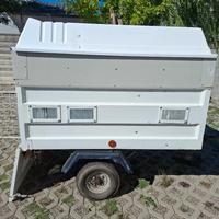 carrello appendice per trasporto cani 
