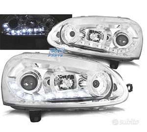 FARI VOLKSWAGEN VW GOLF MK5 03-08 LUCE DIURNA LED 