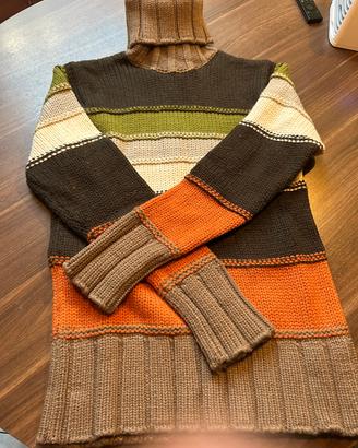 Maglione a righe 