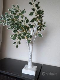 Albero luminoso LED decorativo USB e batteria