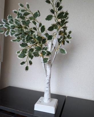 Albero luminoso LED decorativo USB e batteria