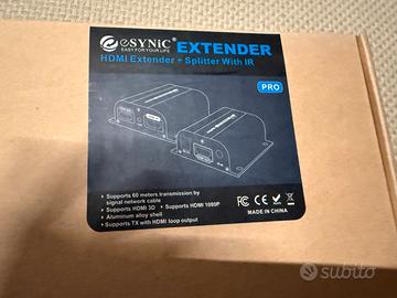 HDMI EXTENDER + SPLITTER