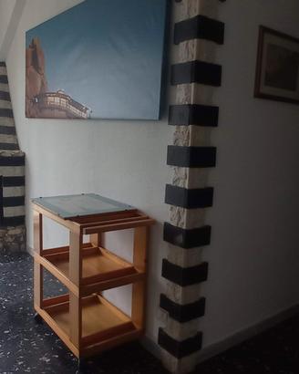 Uscio QUADRILOCALE arredato con due balconi