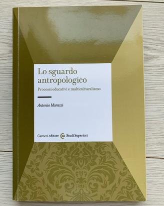 libro testo lo sguardo antropologico