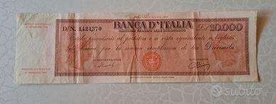 Lire 10000 provvisorio raro