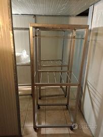 Carrelli per stagionatura salumi