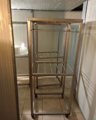 Carrelli per stagionatura salumi