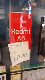 Redmi A3 Nuovo Inscatolato Smartphone