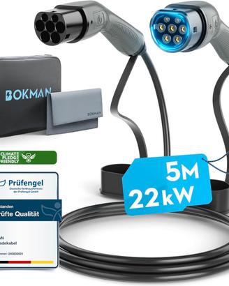 Cavo Ricarica Auto Tipo 2 22k