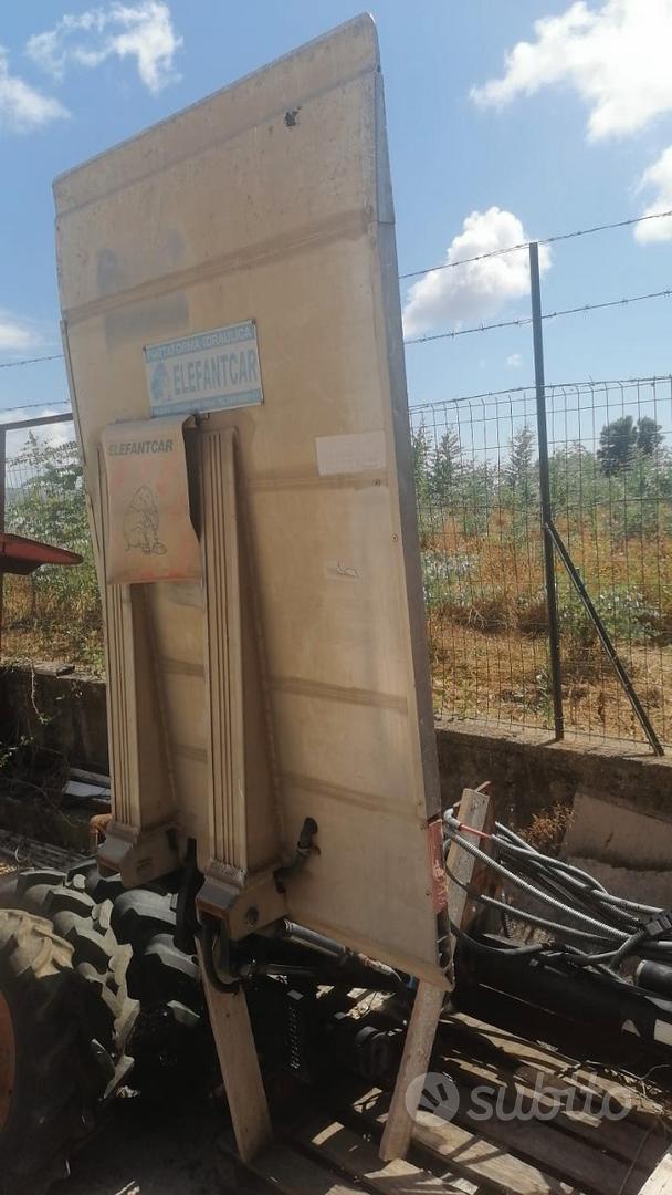 Subito TRACTOR GROUP S.R.L. Sponda posteriore in alluminio (Pedana