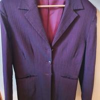 Blazer Bordo e Nero T.46