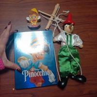 DVD fiaba Disney Pinocchio con personaggi 