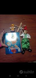 DVD fiaba Disney Pinocchio con personaggi 