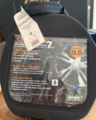Catene da neve a rombo cora slimgrip gruppo 9.5