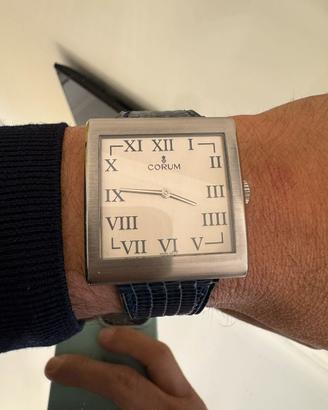 Corum Buckingham acciaio splendido 38x40 pop deco