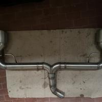 Scarico per Audi TT 8J acciaio inox