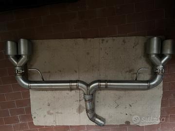 Scarico per Audi TT 8J acciaio inox