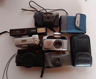 Lotto fotocamere vintage analogiche 35mm 