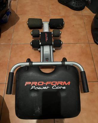 Attrezzo per addominali power core pro form