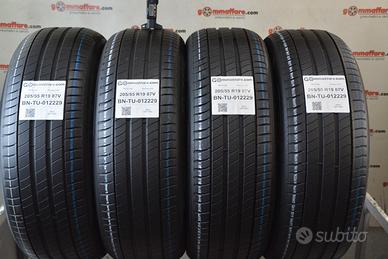 4 pneumatici michelin 205/55 r19 87v tu12229