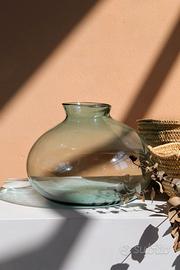 Vaso in Vetro soffiato - Vintage - Arredamento