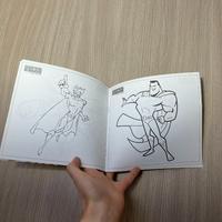 Libro da colorare per bambini (Super Eroi)
