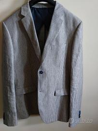 GIACCA UOMO - LINO 100% tg. 52.  MAI INDOSSATA