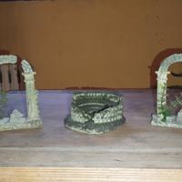 decorazioni romane per acquario