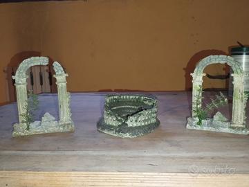 decorazioni romane per acquario