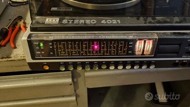 itt 4021 compatto piatto cassette tuner