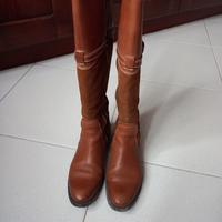 stivali donna marrone