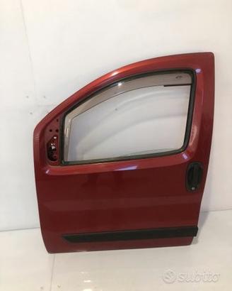 Portiera anteriore sinistra Fiat Qubo rossa