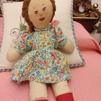 Bambola Pigotta Camilla anni '80 realizzata a mano